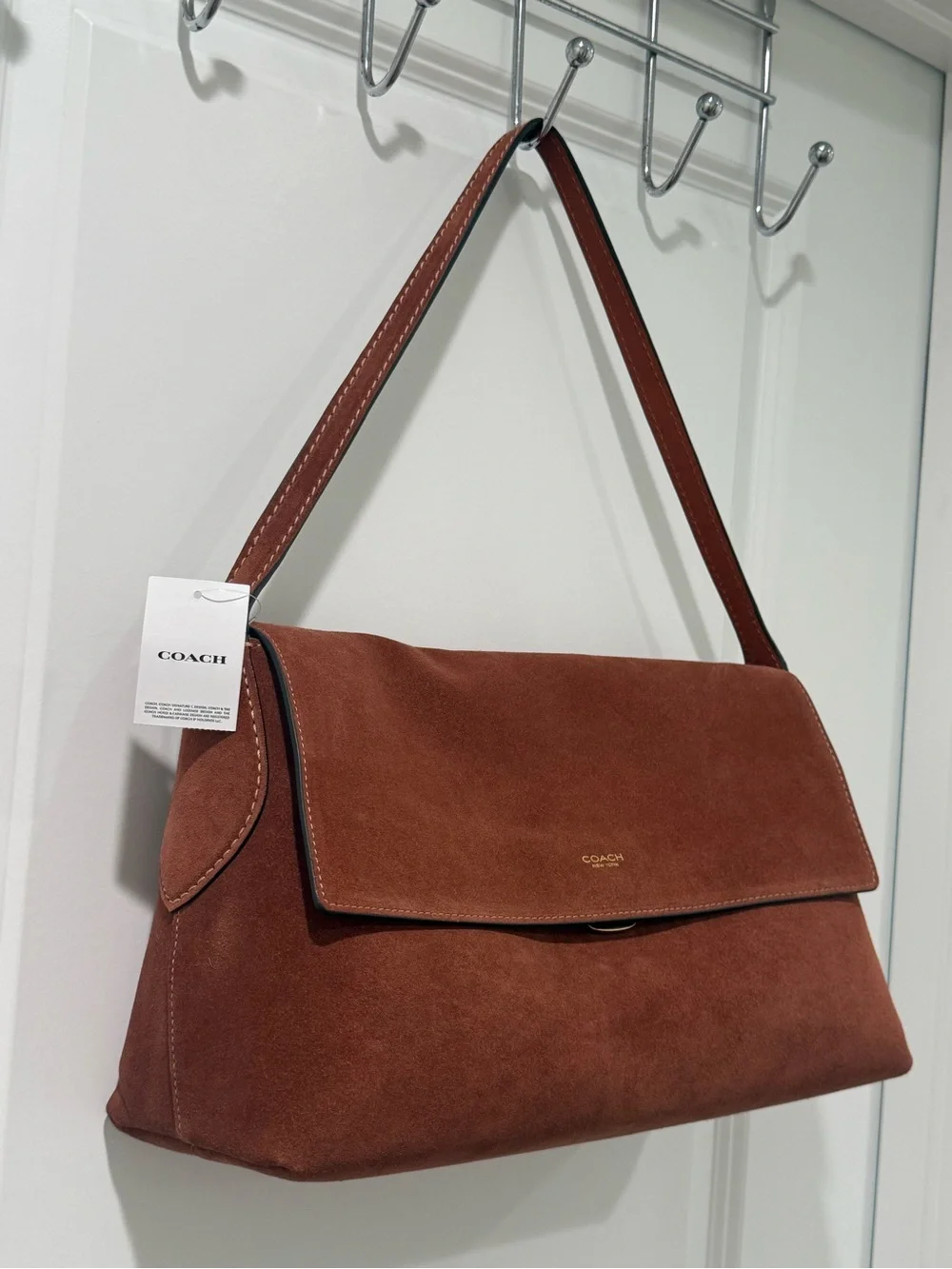 Coach Chelsea 36 in Suede Clay - NWT